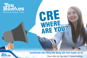 YouHomes tuyển dụng chuyên viên quan hệ khách hàng (CRE)